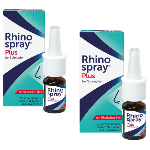 RHINOSPRAY plus b.Schnupfen m.Feindosierer Doppelpackung (2x10 ml)