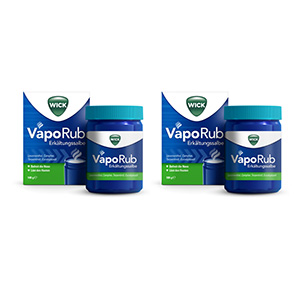 WICK VapoRub Erkältungssalbe Doppelpackung (2x 100g)