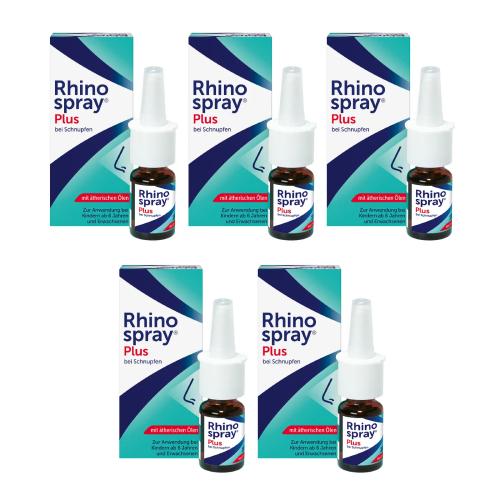RHINOSPRAY plus Schnupfen Feindosierer (5x 10ml)
