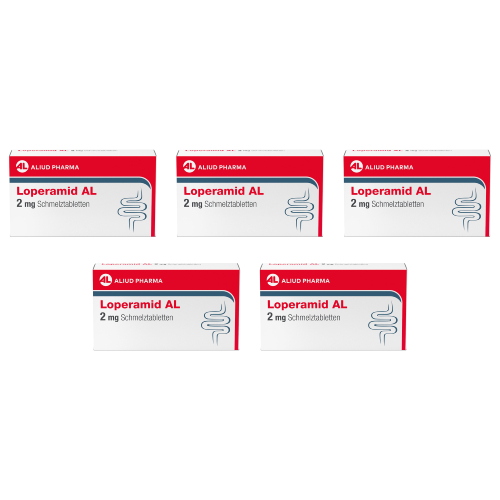 LOPERAMID AL 2 mg Schmelztabletten (5x 12St)