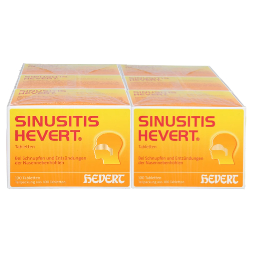SINUSITIS HEVERT Tabletten Doppelpackung (2x300St)
