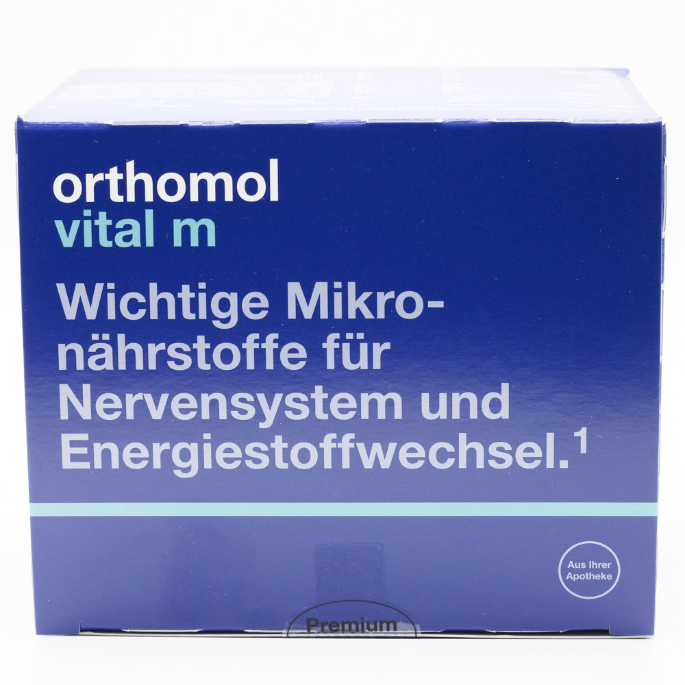 ORTHOMOL Vital M Trinkfläschchen/Kaps.Kombipack.