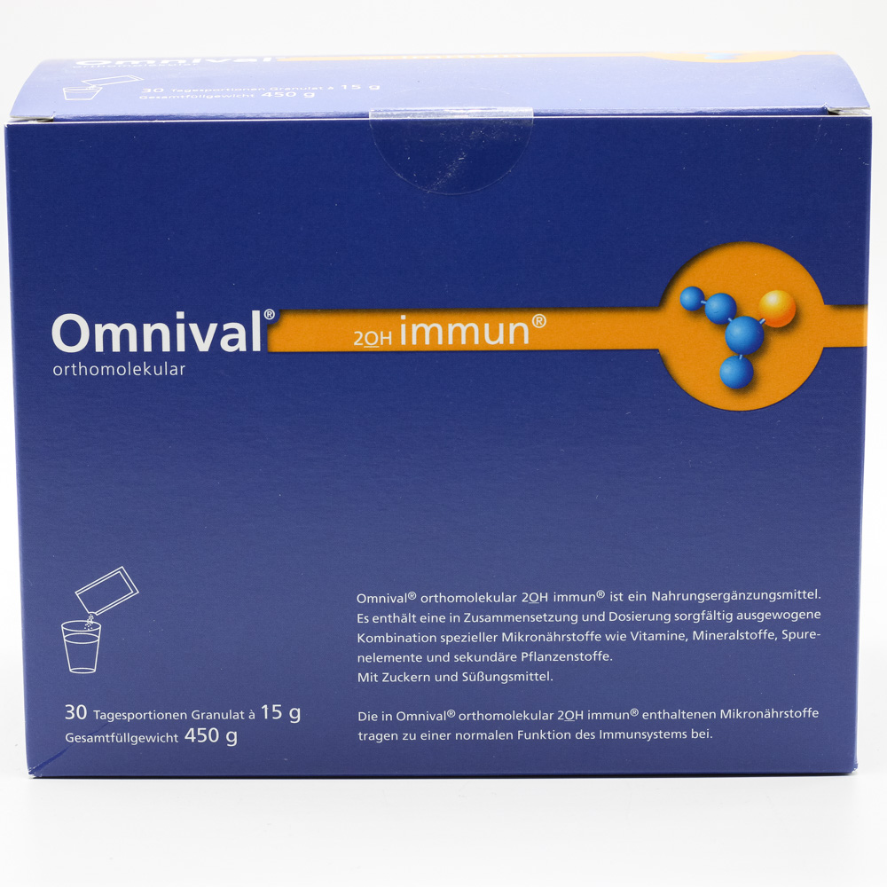 OMNIVAL orthomolekul.2OH immun 30 TP Granulat