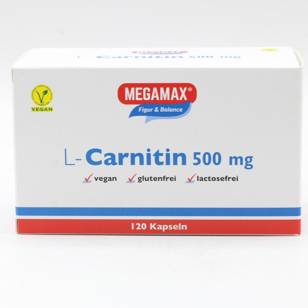 L-CARNITIN 500 mg Megamax Kapseln