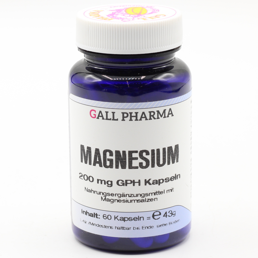 MAGNESIUM 200 mg GPH Kapseln