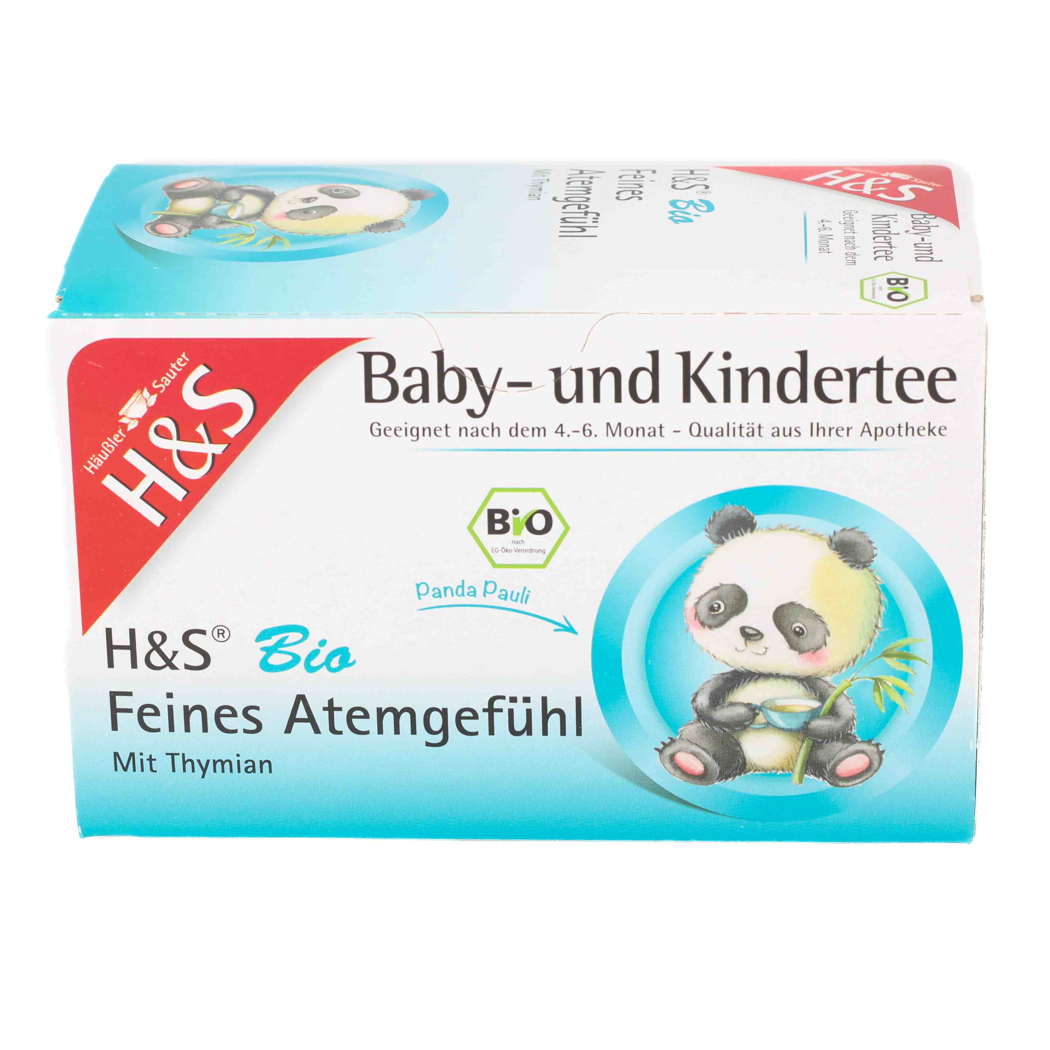 H&S Bio Feines Atemgefühl Baby- u.Kindertee Fbtl.