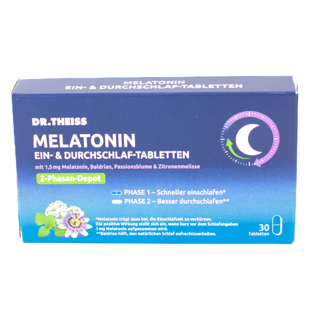 DR.THEISS Melatonin Ein- & Durchschlaf-Tabletten