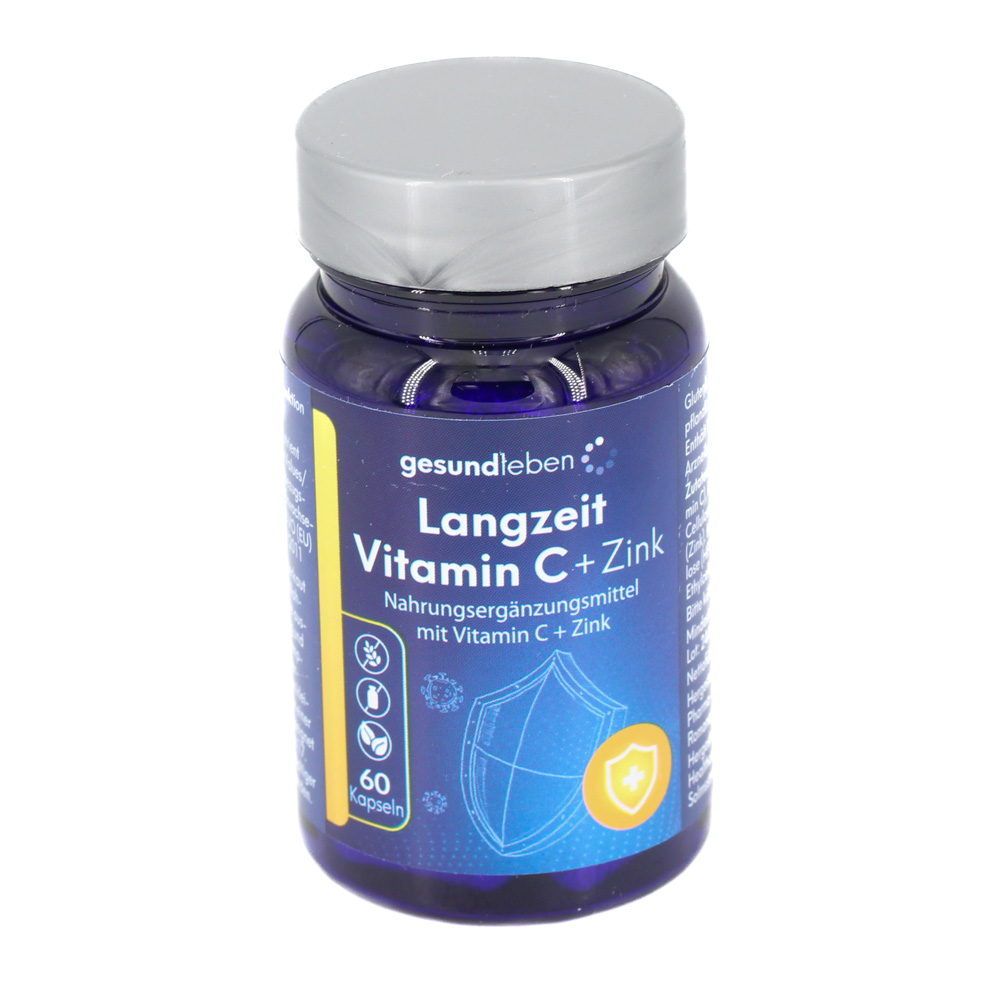 GESUND LEBEN Langzeit Vitamin C+Zink Depot Kapseln