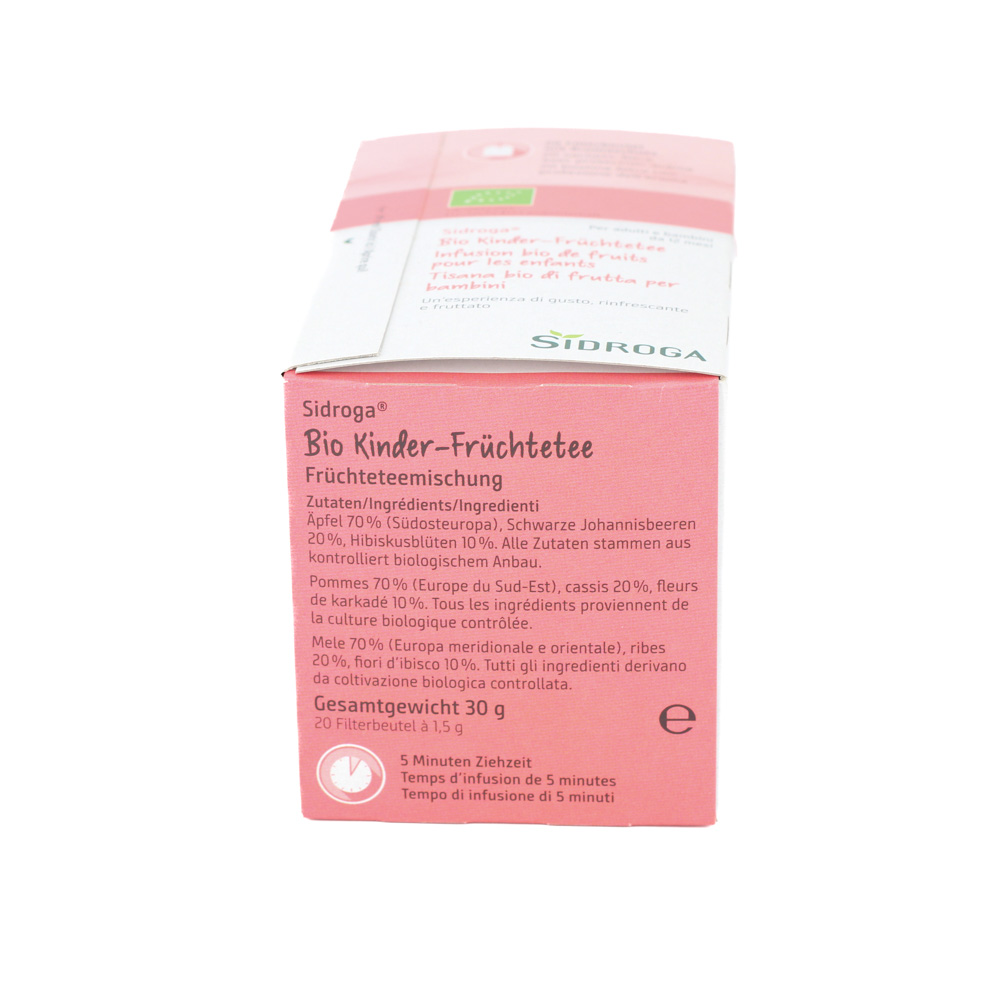 SIDROGA Bio Kinder-Früchtetee Filterbeutel