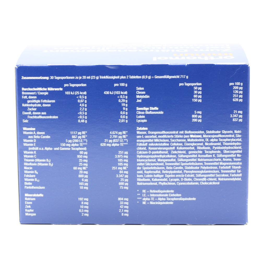 ORTHOMOL Immun Trinkfläschchen/Tabl.Kombipack.