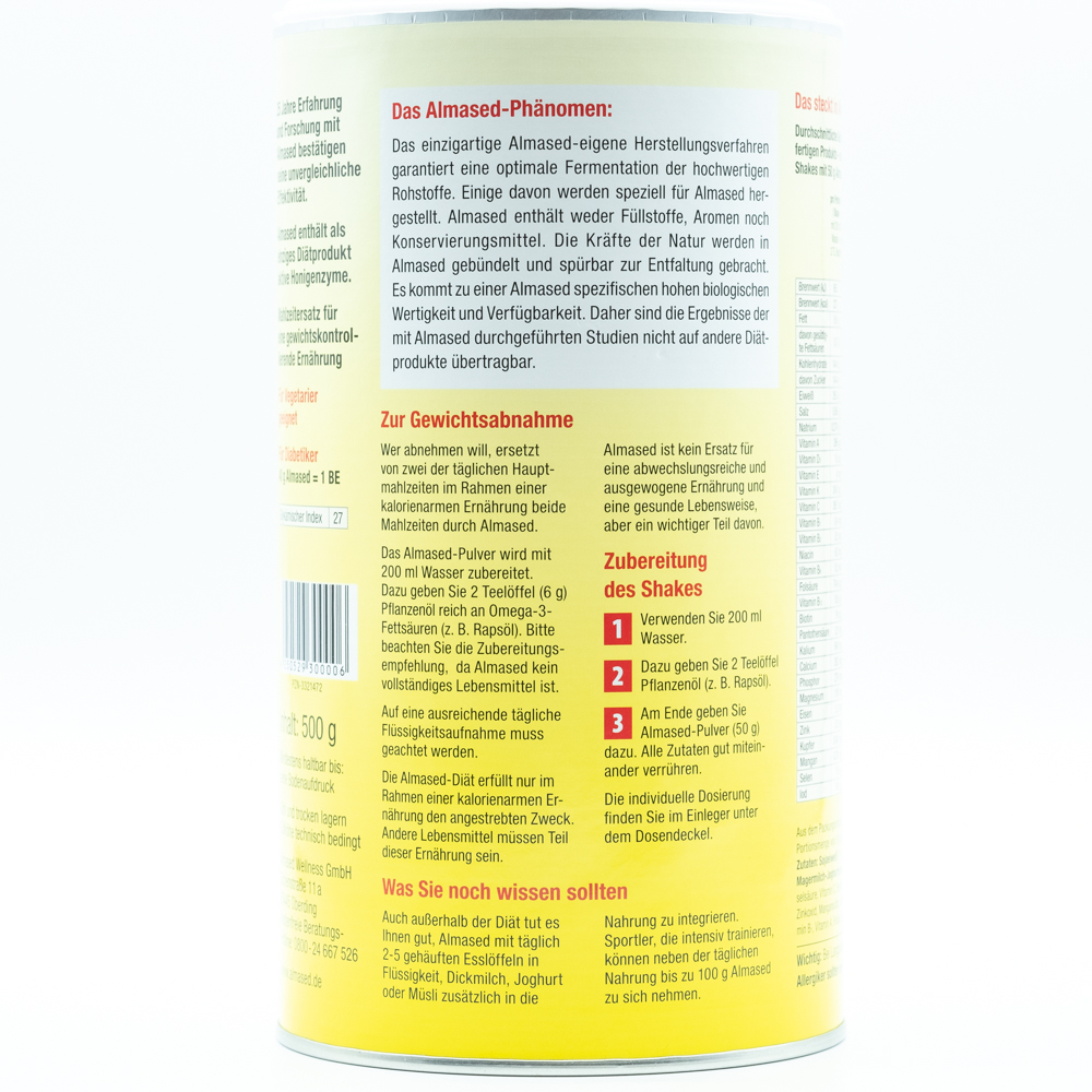 ALMASED Vitalkost Pflanzen K Pulver (3x 500g)