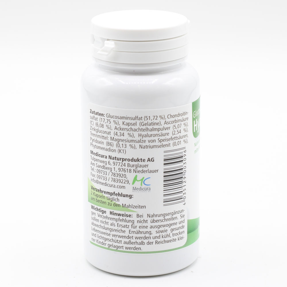 GLUCOSAMIN CHONDROITIN Hyaluronsäure Plus Kapseln