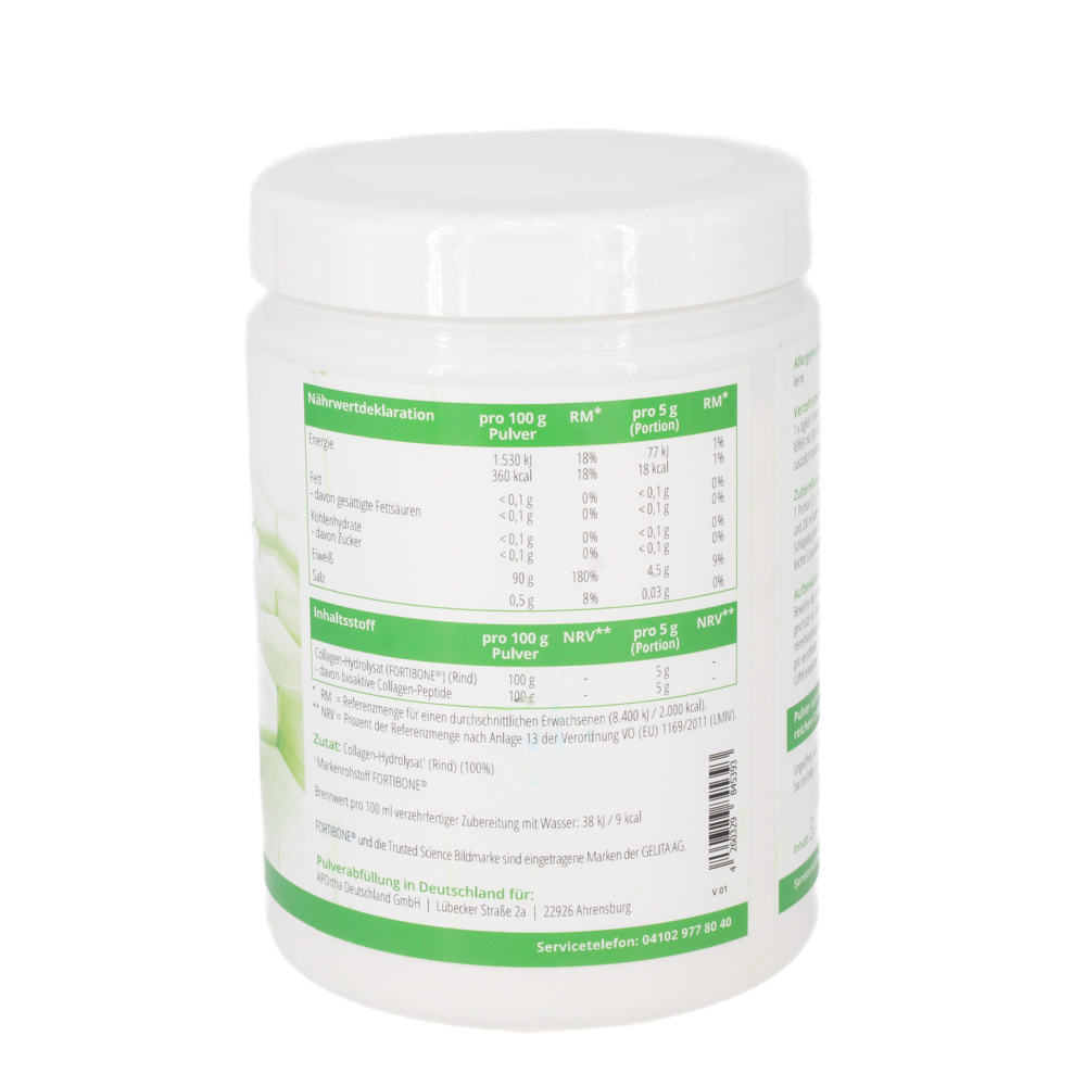 APORTHA FORTIBONE B Rind Collagen-Pulver