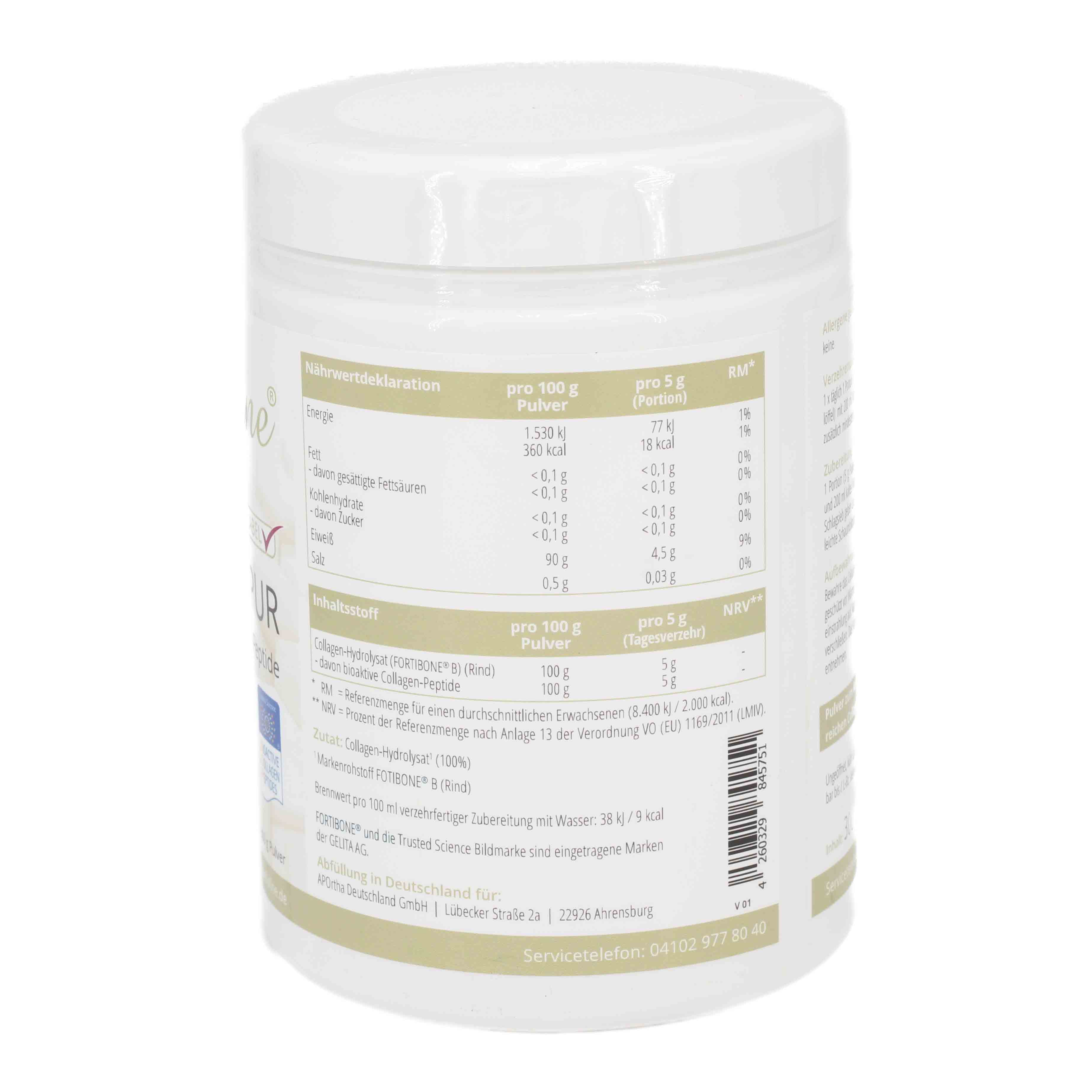 CELLUFINE FORTIBONE B Rind Collagen-Pulver