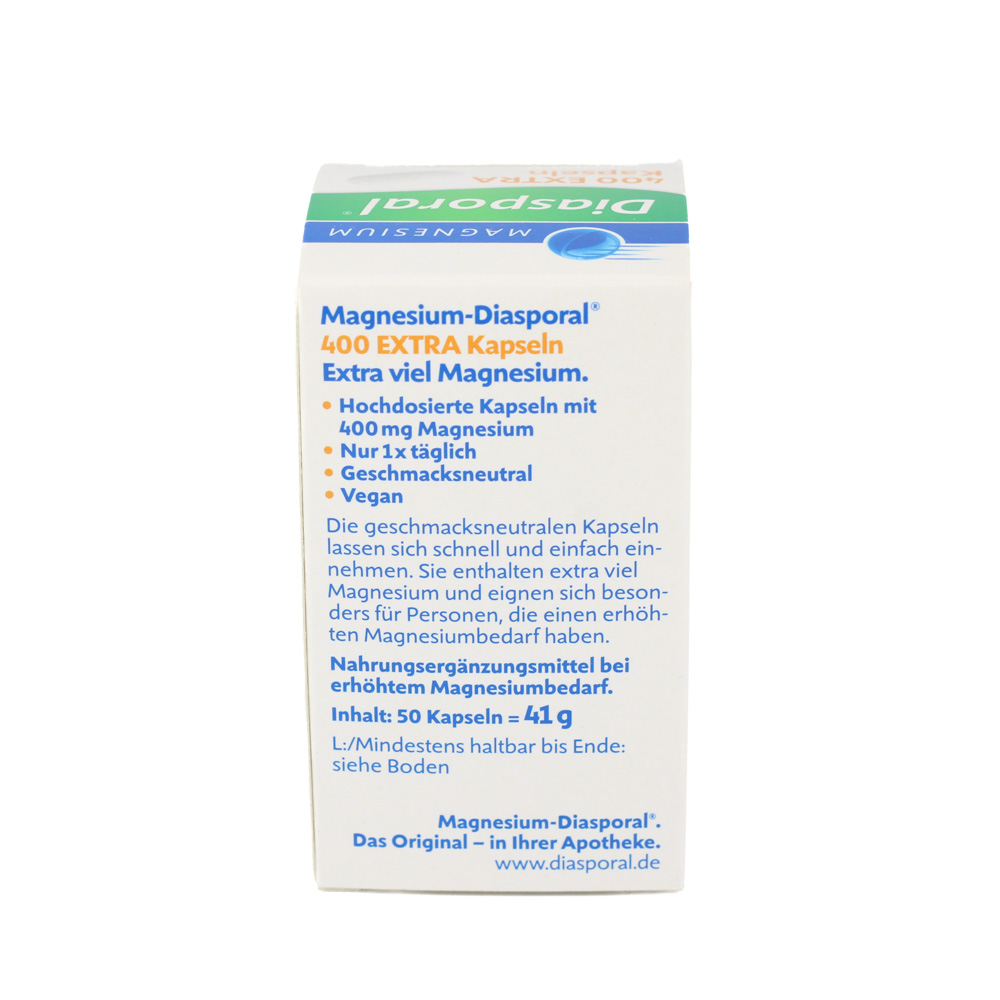 MAGNESIUM DIASPORAL 400 Extra Kapseln