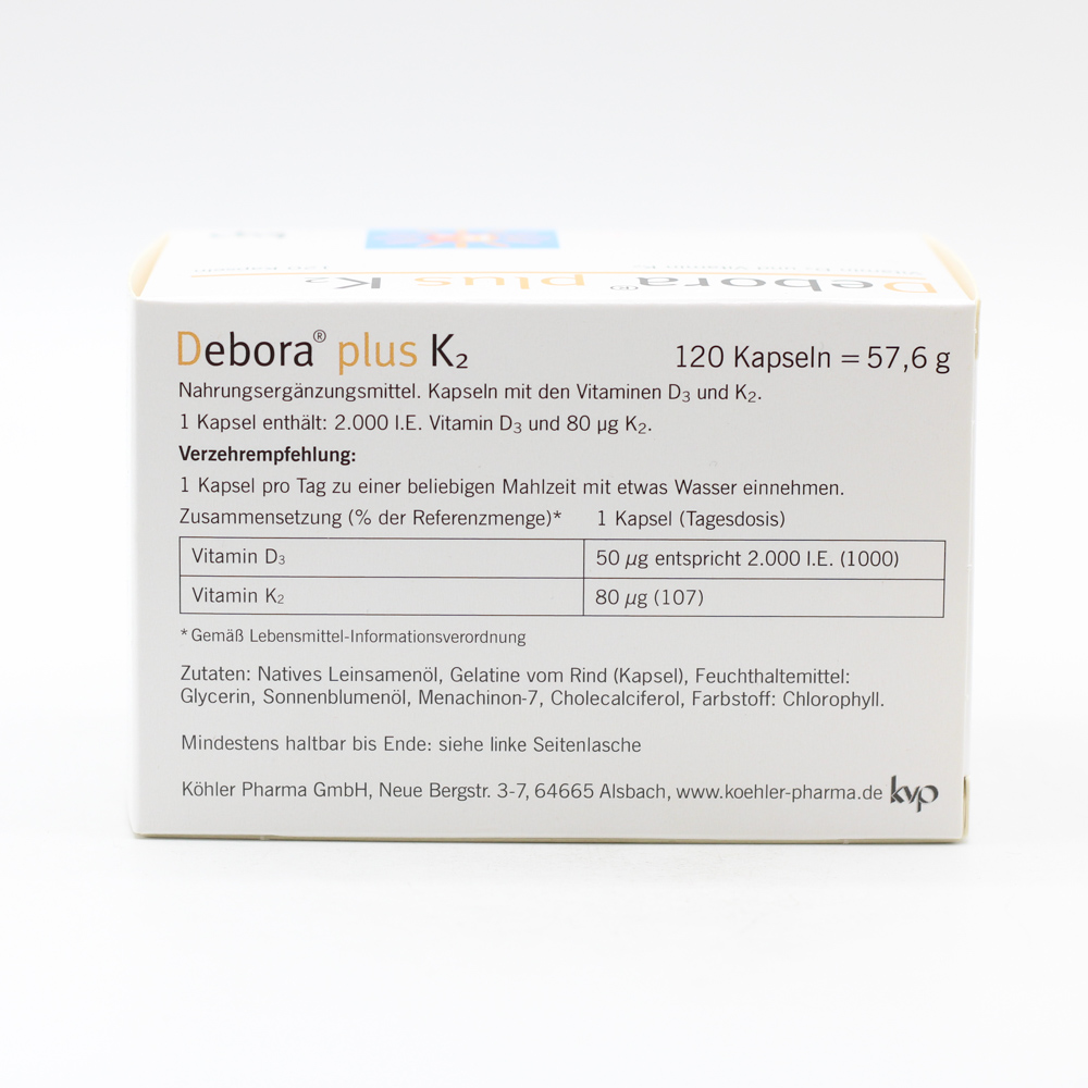 DEBORA plus K2 Kapseln