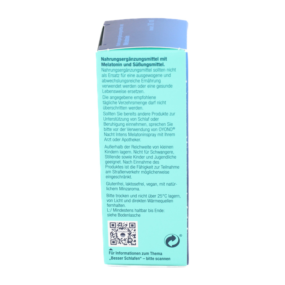 OYONO Nacht Intens Melatoninspray