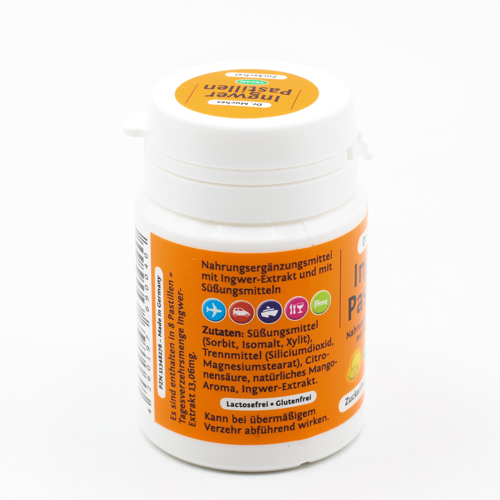 INGWER PASTILLEN Dr.Muches zuckerfrei