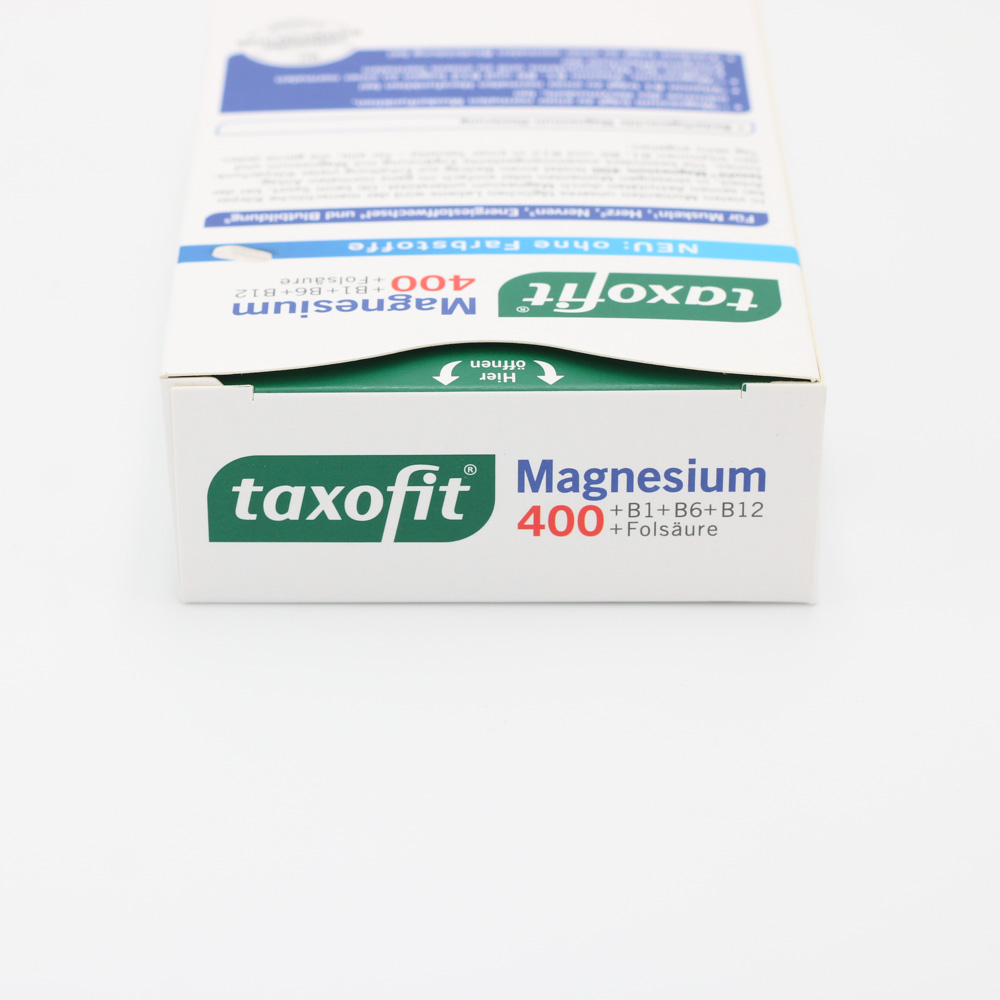 TAXOFIT Magnesium 400+B1+B6+B12+Folsäure Tabletten