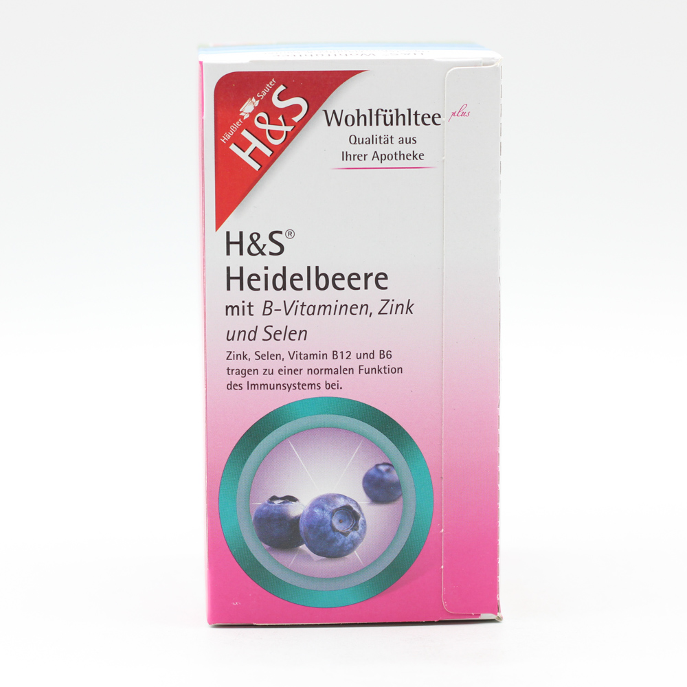 H&S Heidelbeere m.B-Vitaminen Zink und Selen Fbtl.