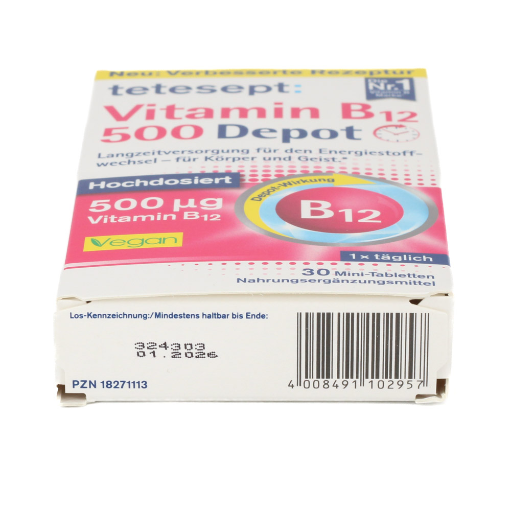 TETESEPT Vitamin B12 500 Depot Filmtabletten