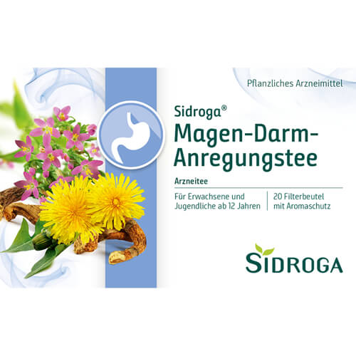 SIDROGA Magen-Darm-Anregungstee Filterbeutel