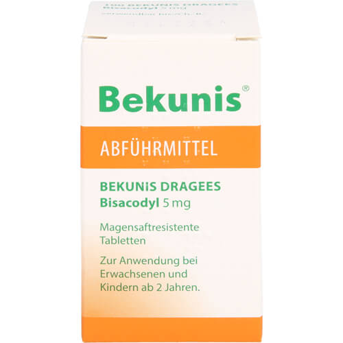 BEKUNIS Dragees Bisacodyl 5 mg magensaftres.Tabl.