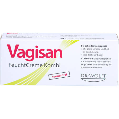 VAGISAN FeuchtCreme Kombi 8 Ovula+10 g Creme