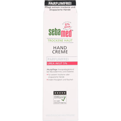 SEBAMED Trockene Haut Handcreme Urea 5% parfümfrei