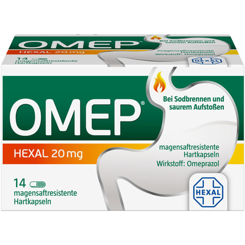 OMEP HEXAL 20 mg magensaftresistente Hartkapseln
