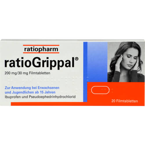 RATIOGRIPPAL 200 mg/30 mg Filmtabletten
