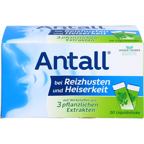 ANTALL bei Reizhusten und Heiserkeit Liquid Sticks