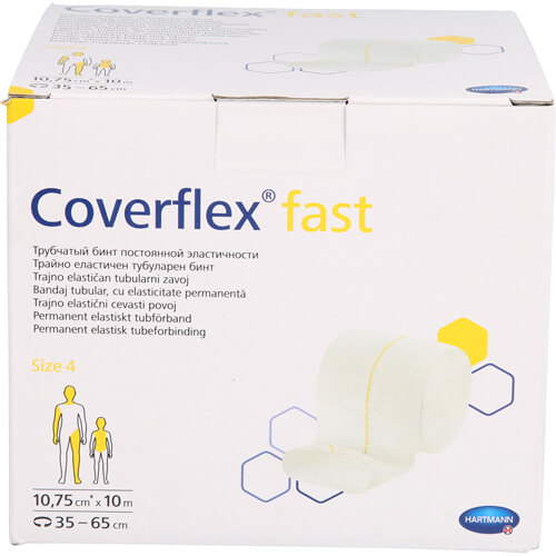 COVERFLEX fast Schlauchverb.Gr.4 10,75cmx10 m weiß