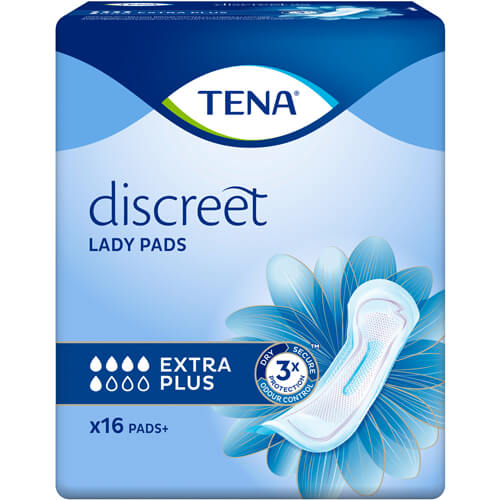 TENA LADY Discreet Inkontinenz Einlagen extra plus