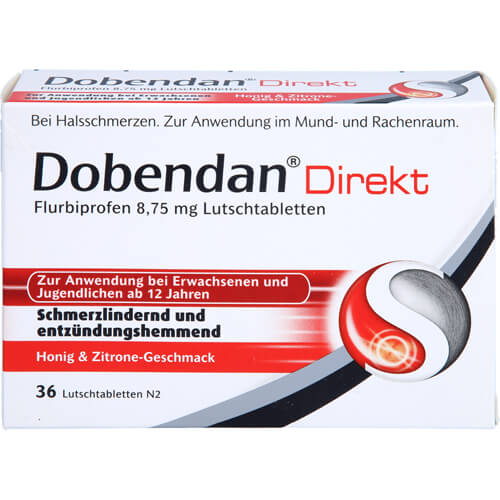 DOBENDAN Direkt Flurbiprofen 8,75 mg Lutschtabl.