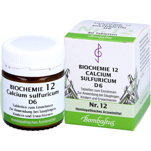 BIOCHEMIE 12 Calcium sulfuricum D 6 Tabletten