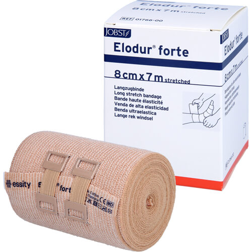 ELODUR kräftig Kompr.Binde 8 cmx7 m