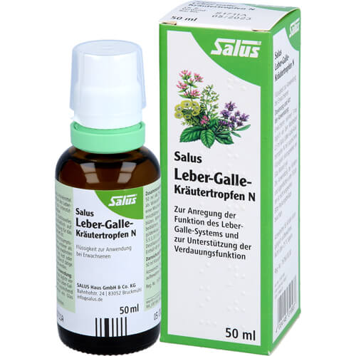 LEBER GALLE Kräutertropfen N Salus
