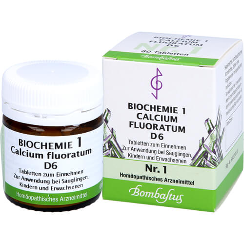 BIOCHEMIE 1 Calcium fluoratum D 6 Tabletten