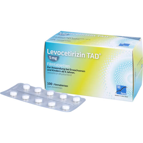 LEVOCETIRIZIN TAD 5 mg Filmtabletten