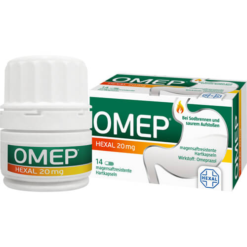 OMEP HEXAL 20 mg magensaftresistente Hartkapseln