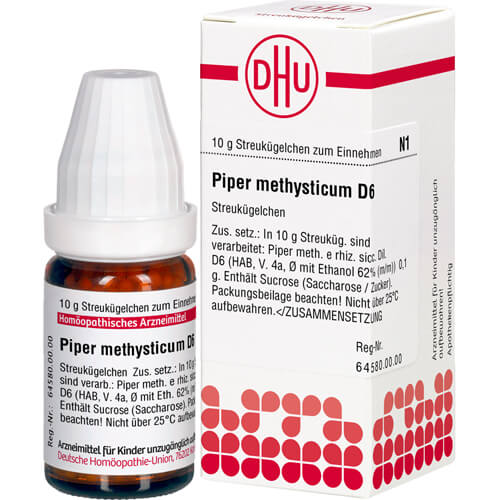 PIPER METHYSTICUM D 6 Globuli