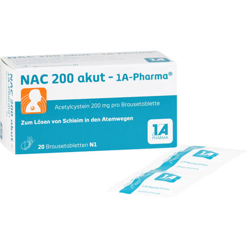 NAC 200 akut-1A Pharma Brausetabletten