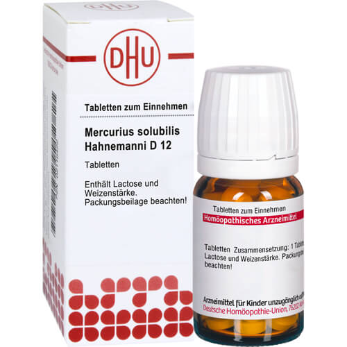 MERCURIUS SOLUBILIS Hahnemanni D 12 Tabletten