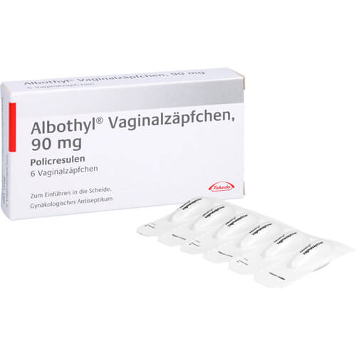ALBOTHYL Vaginalzäpfchen 90 mg