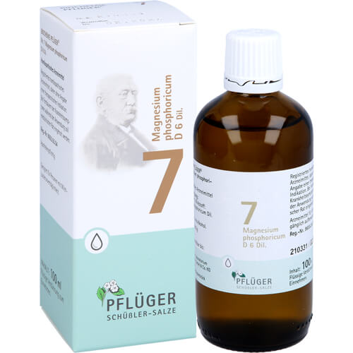 BIOCHEMIE Pflüger 7 Magnesium phosphoricum D 6 Tro