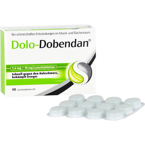 DOLO-DOBENDAN 1,4 mg/10 mg Lutschtabletten