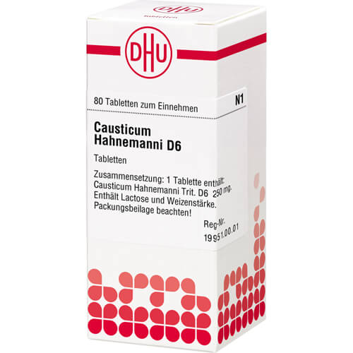 CAUSTICUM HAHNEMANNI D 6 Tabletten