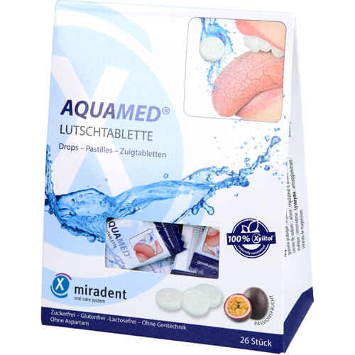MIRADENT Aquamed Mundtrockenheit Lutschtabletten