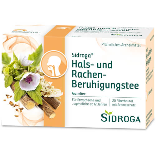 SIDROGA Hals- und Rachen-Beruhigungstee Filterbtl.
